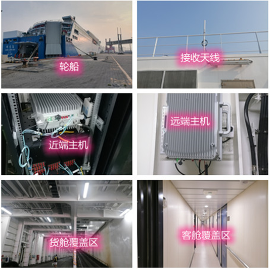  小板镇海上游轮轮船渔船覆盖案例